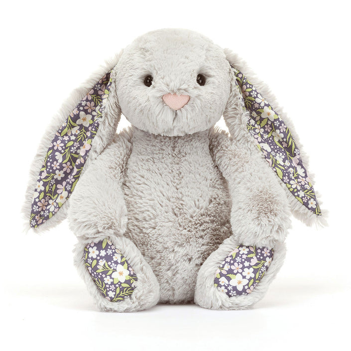 Jellycat knuffel blossom bunny silver bloom medium