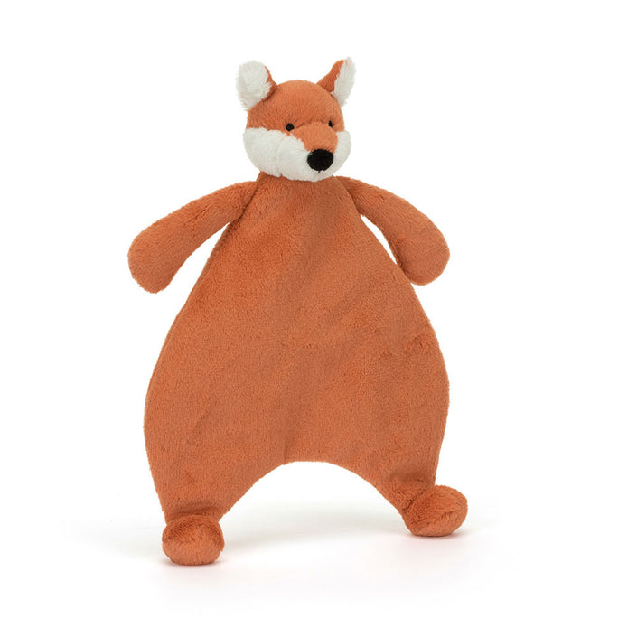 Jellycat knuffeldoekje bashful fox cub