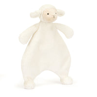 Jellycat knuffeldoekje bashful lamb