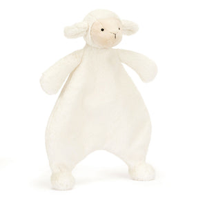 Jellycat knuffeldoekje bashful lamb