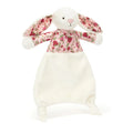 Jellycat knuffeldoekje blossom cream bunny berry