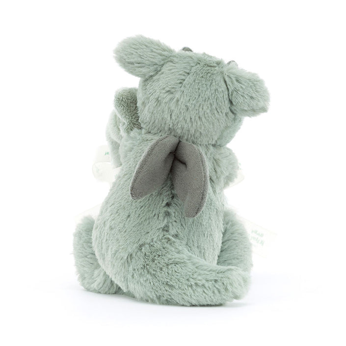 Jellycat knuffeldoekje en knuffel bashful dragon