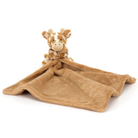 Jellycat knuffeldoekje en knuffel bashful giraffe
