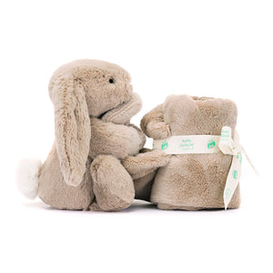 Jellycat knuffeldoekje en knuffel bashful bunny beige