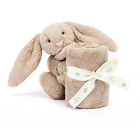Jellycat knuffeldoekje en knuffel bashful bunny beige