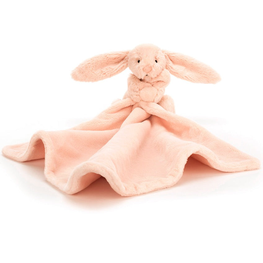 Jellycat knuffeldoekje en knuffel bashful bunny blush