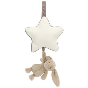 Jellycat muziekdoosje Bashful bunny beige
