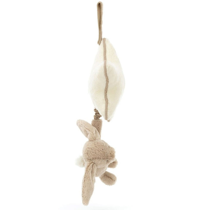 Jellycat muziekdoosje Bashful bunny beige
