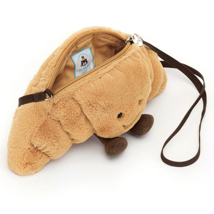 Jellycat schoudertasje Amuseable Croissant