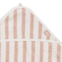 Jollein badcape terry stripe wild rose