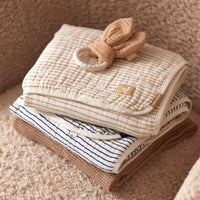 Jollein siliconen bijtring bunny ears moonstone