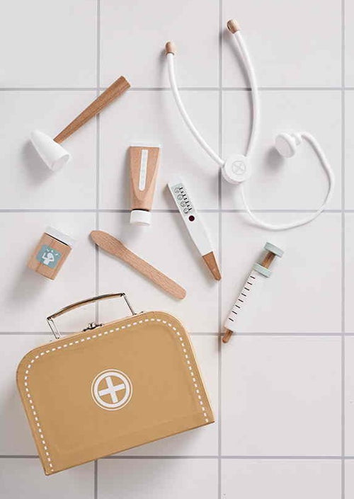 Kids Concept dokterskoffer nature 3 jr+