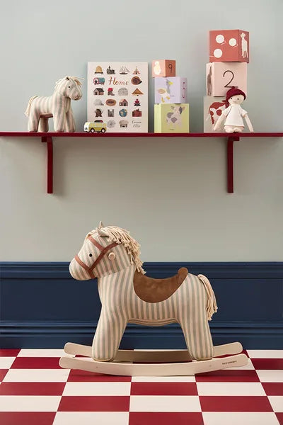 Kids Concept hobbelpaard Sam blauw 18 mnd+