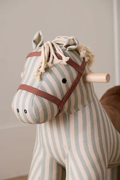 Kids Concept hobbelpaard Sam blauw 18 mnd+