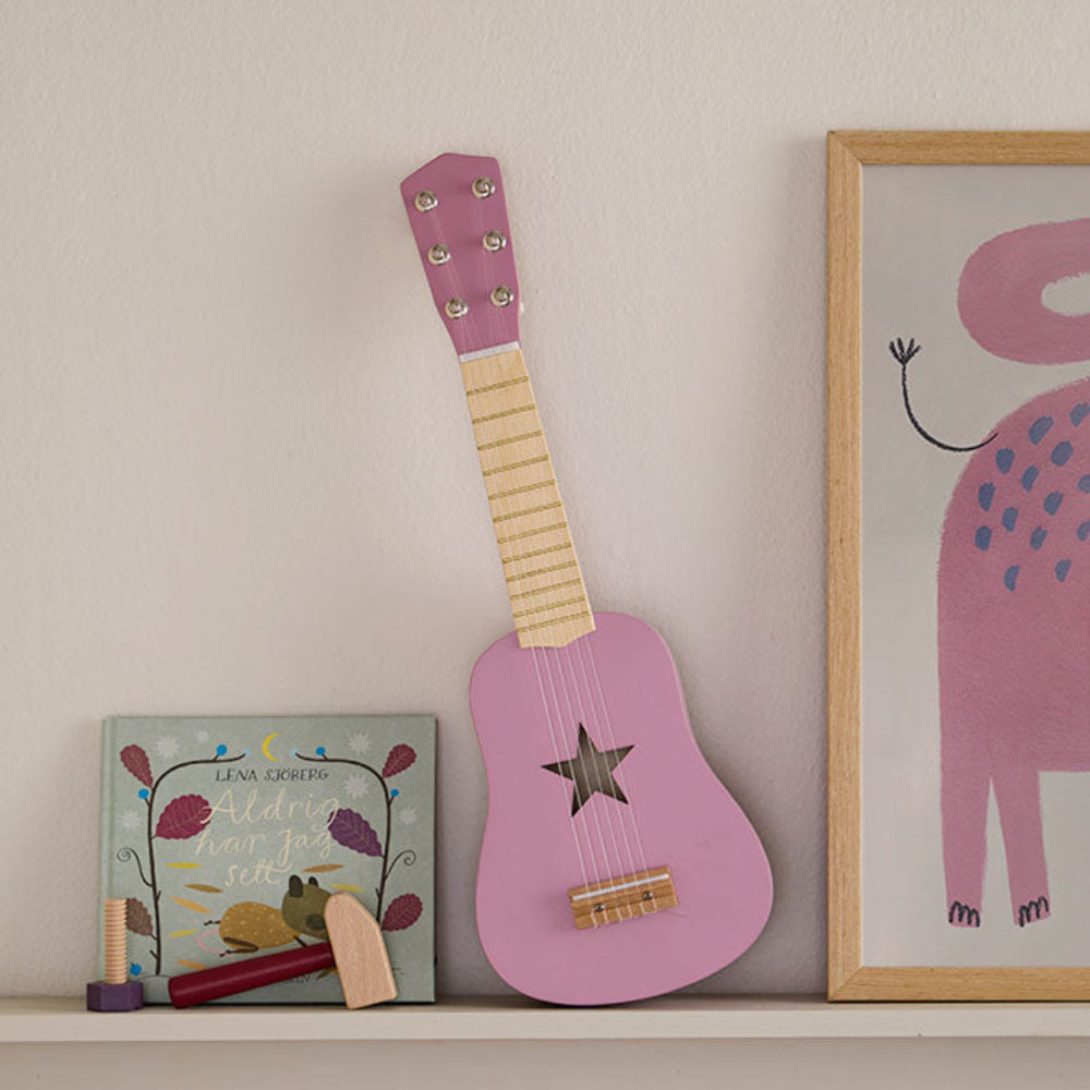 Kids Concept gitaar roze 7340028735762