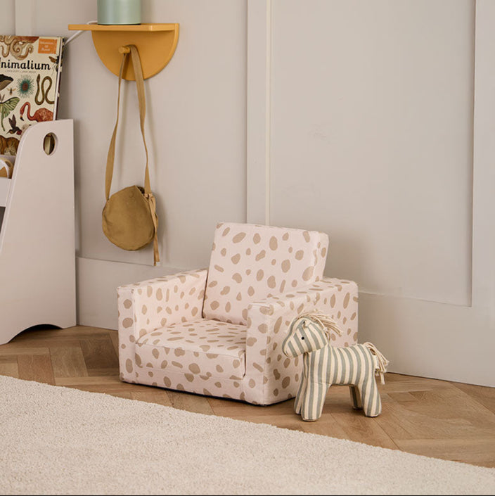 Kids Concept kinderstoel uitvouwbaar stippen100100934