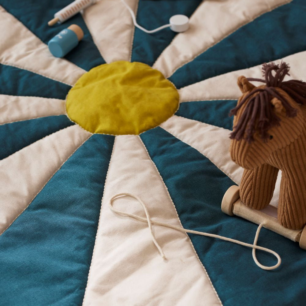 Kids Concept speelmat circus teal 7340028736844 c