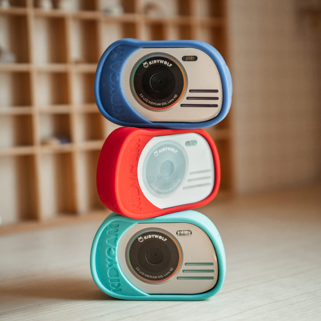 Kidywolf Kidycam waterdichte kindercamera rood 3 jr+ kopen