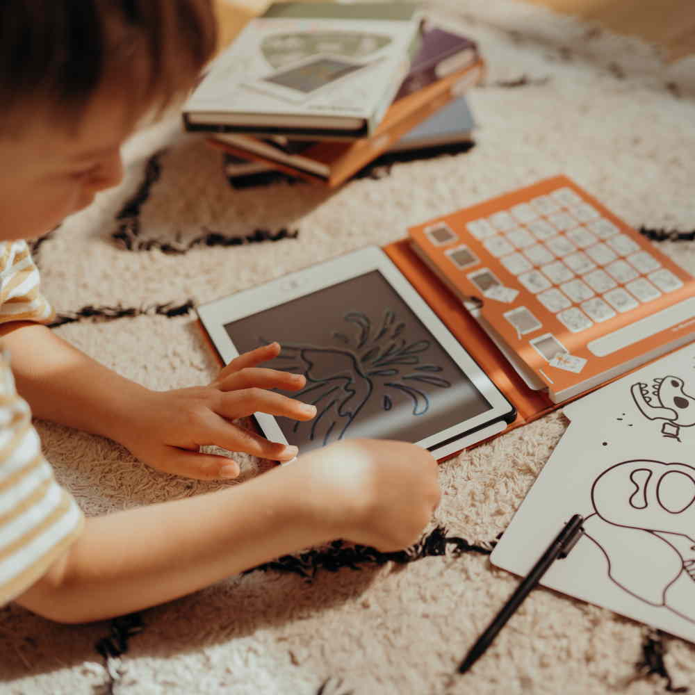 Kidywolf Kidydraw Mini tekentablet dinosaurs 5 jr+ KIDYDRAW-MINI-DIN