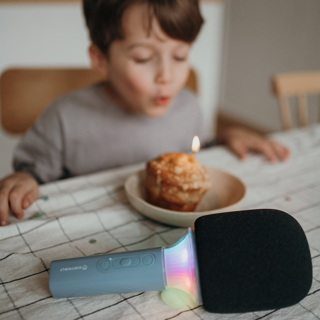 Kidywolf Kidymic karaoke microfoon blauw 3 jr+ kopen