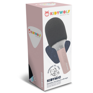 Kidywolf Kidymic karaoke microfoon roze 3 jr+