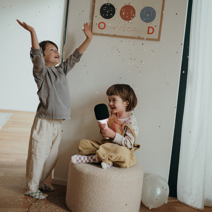 Kidywolf Kidymic karaoke microfoon roze 3 jr+