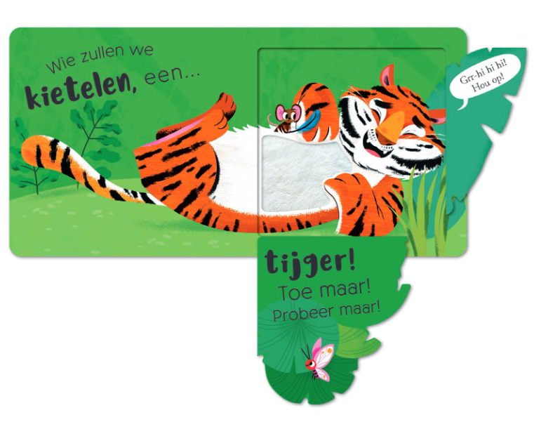 Kietel en kriebel een tijger 2 jr+ kopen