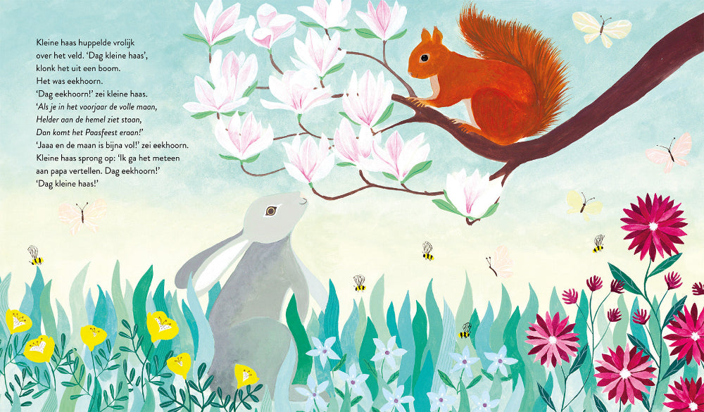 Kleine haas en de paasmaan 3 jr+
