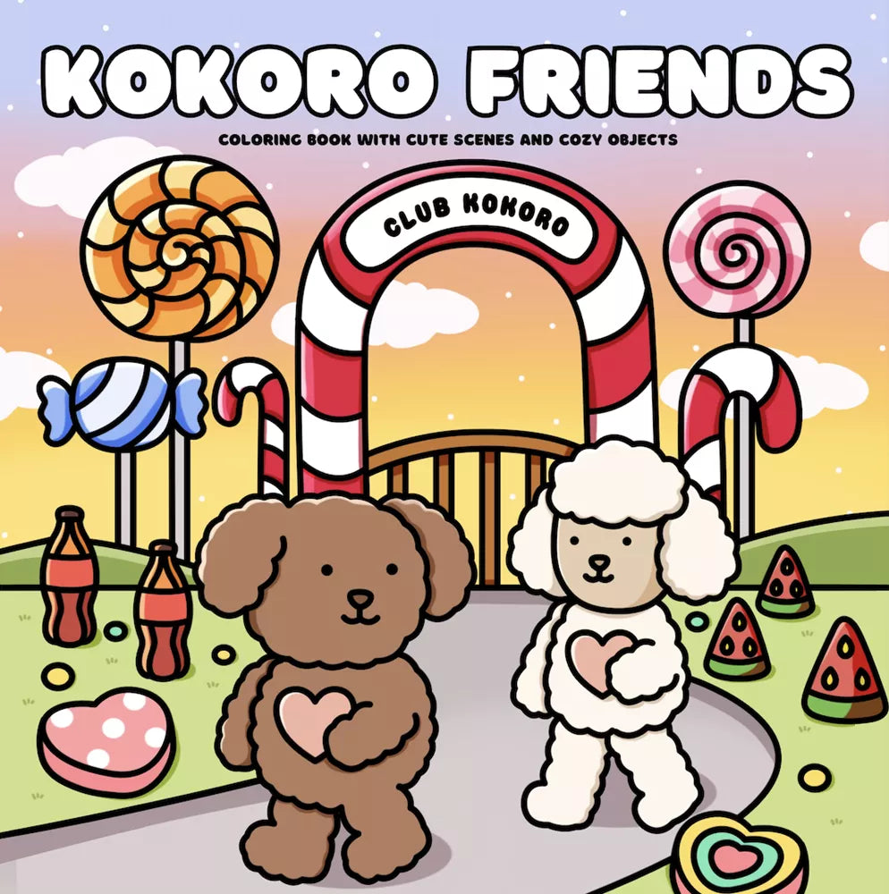 Kokoro friends kleurboek 9798311364775 a