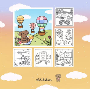 Kokoro friends kleurboek 9798311364775 a