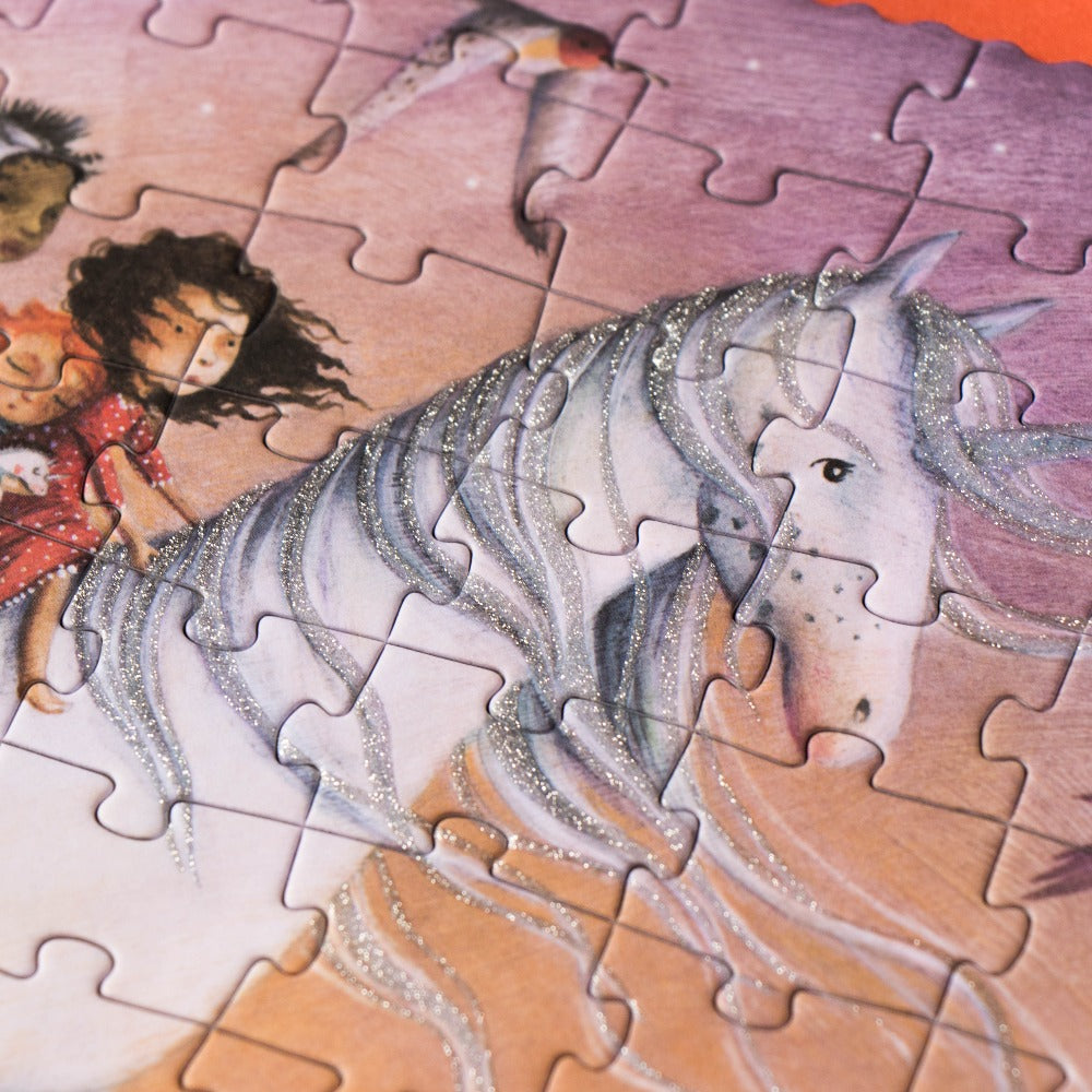 LONDJI glitter puzzel My unicorn 8 jr+ / 350 stks PZ369U