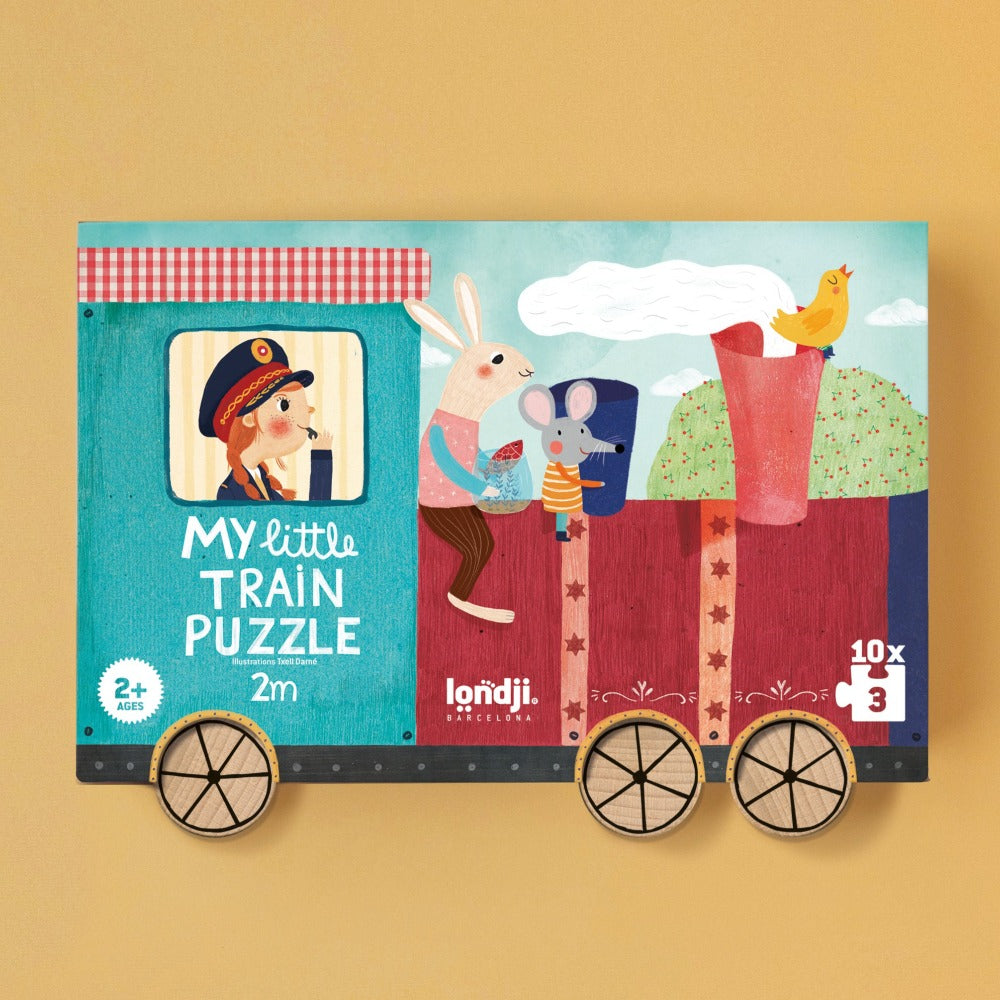 LONDJI puzzel My little train 2 jr+ / 10 x 3 stks