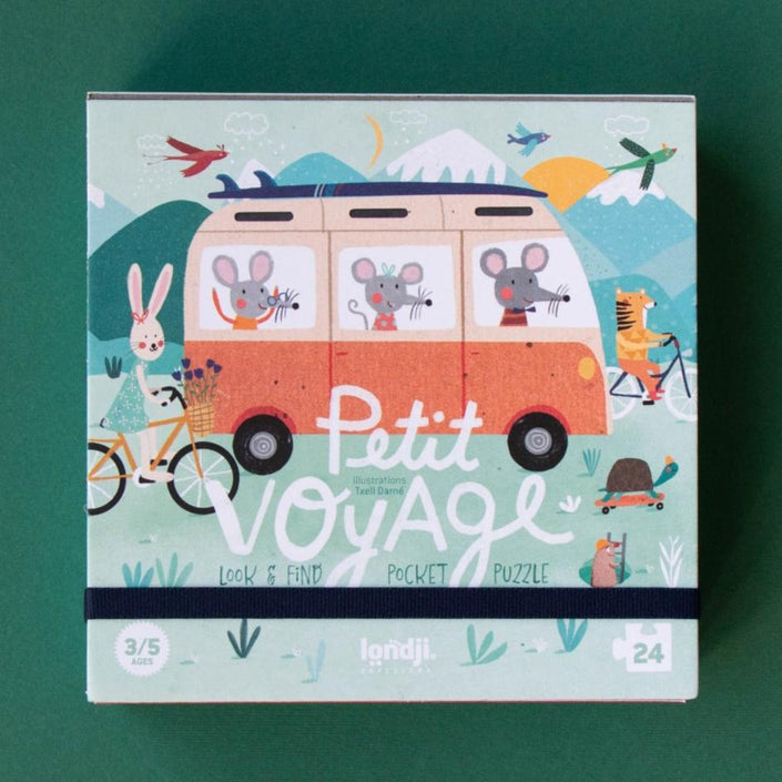 LONDJI puzzel Petit voyage 3jr+ / 24 stks