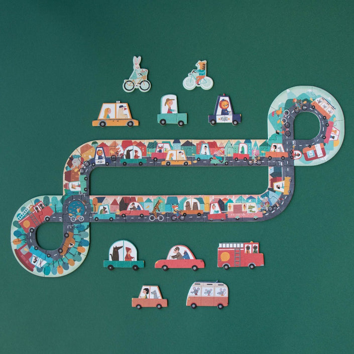 LONDJI puzzel Petit voyage 3jr+ / 24 stks