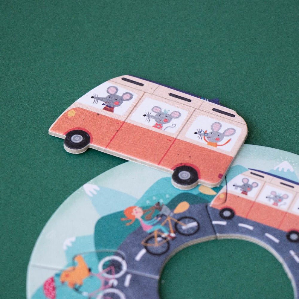 LONDJI puzzel Petit voyage 3jr+ / 24 stks 8436580426893