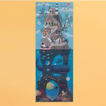 LONDJI puzzel tea by the sea 5jr+ / 100 stks