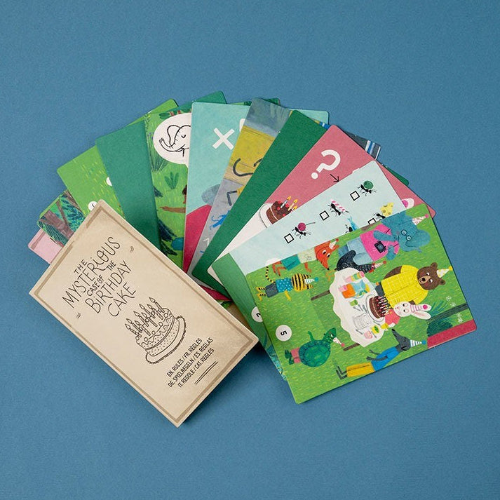LONDJI puzzel The mysterious case of the birthday cake 5jr+ / 100 stks gerecycled karton