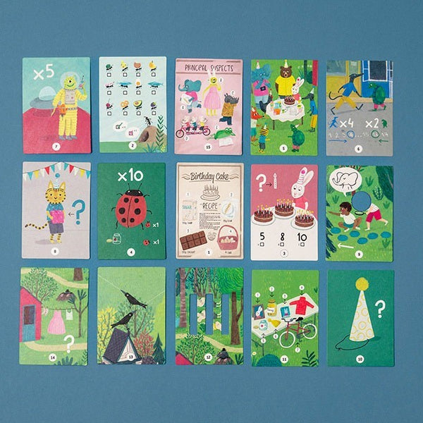 LONDJI puzzel The mysterious case of the birthday cake 5jr+ / 100 stks