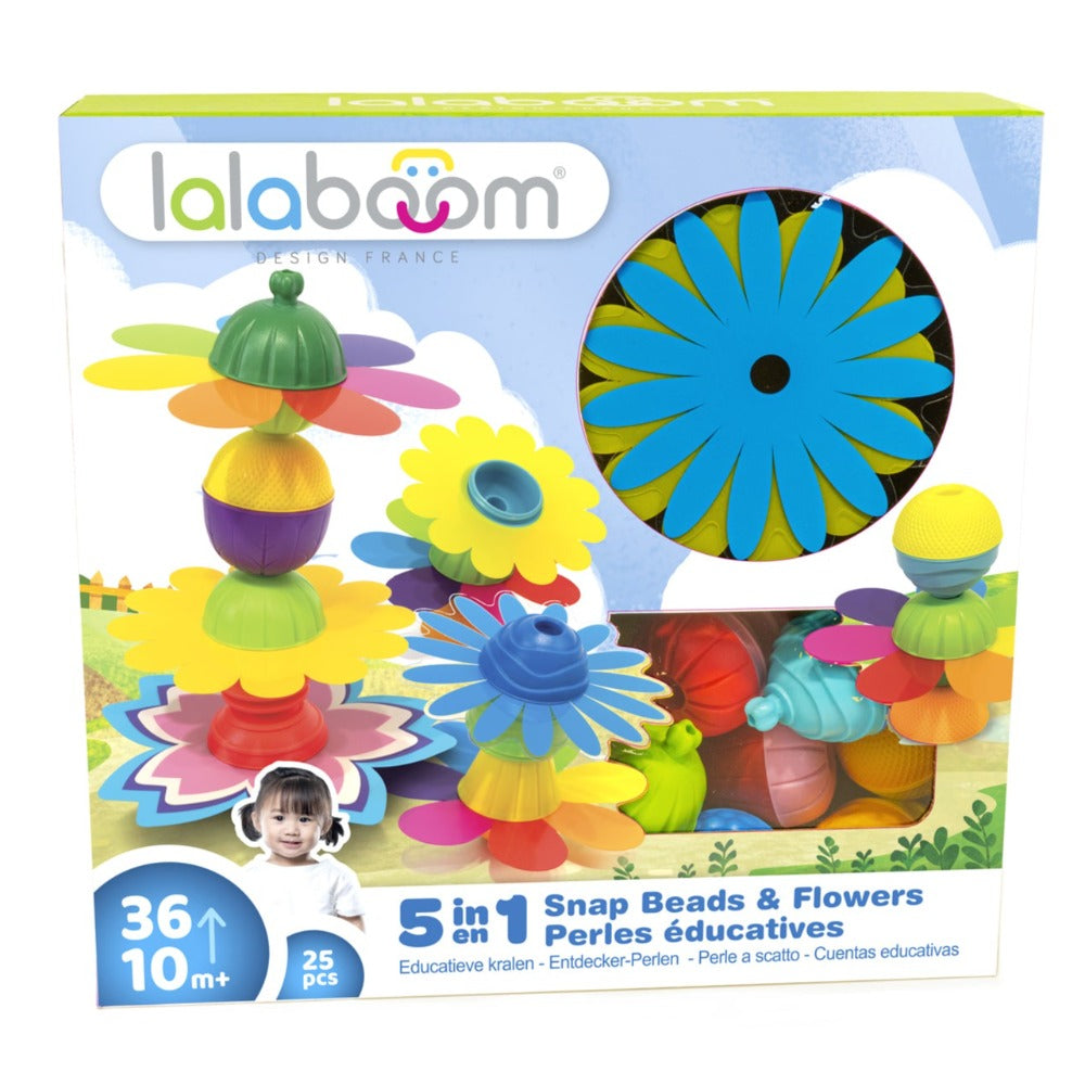 Lalaboom educatieve kralen bloemen 25 stks 10 mnd+ kopen