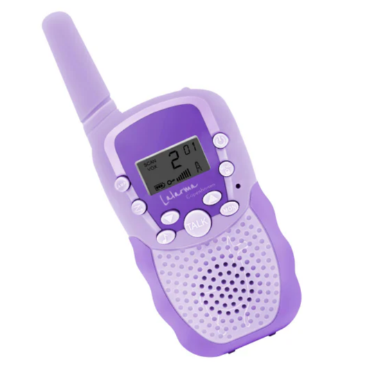 Lalarma walkie talkie lila