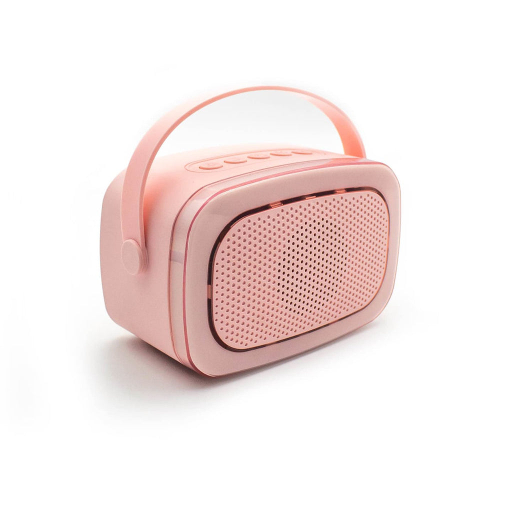Lalarma karaoke set 2 microfoons roze kopen