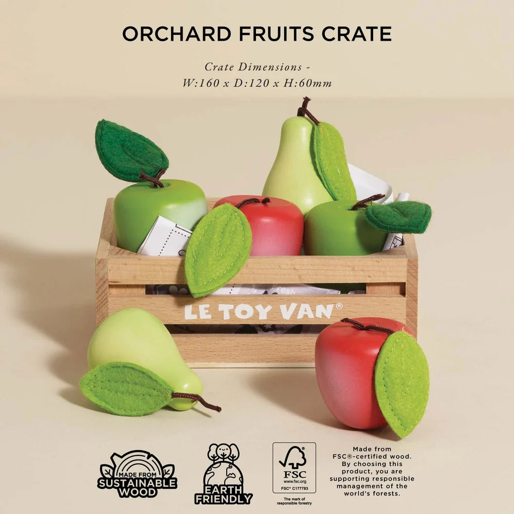 Le Toy Van houten appels en peren 3 jr+