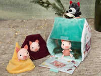Lilliputiens Huisjes van de wolf + 3 biggetjes 18 mnd+