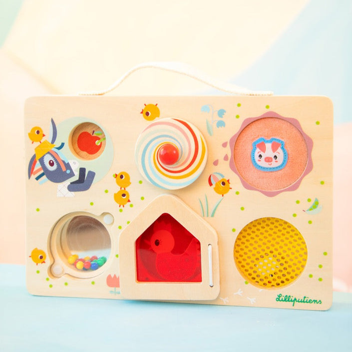 Lilliputiens activiteitenpaneel Boerderij 1 jr+