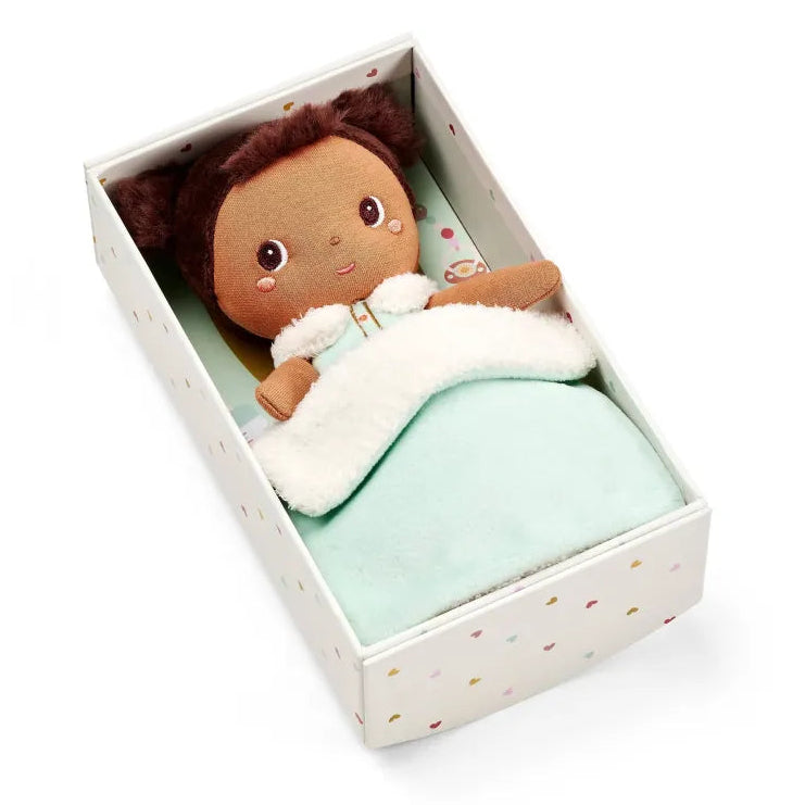 Lilliputiens kleine stoffen pop Jackie 1 jr+