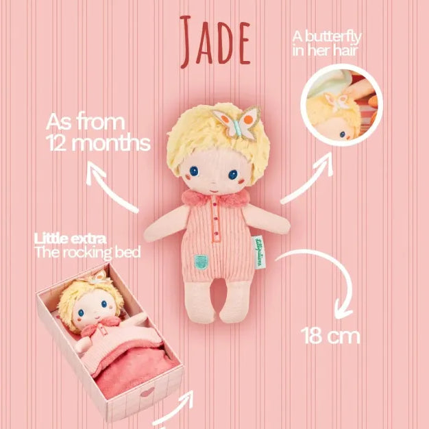 Lilliputiens kleine stoffen pop Jade 5414834837223 g