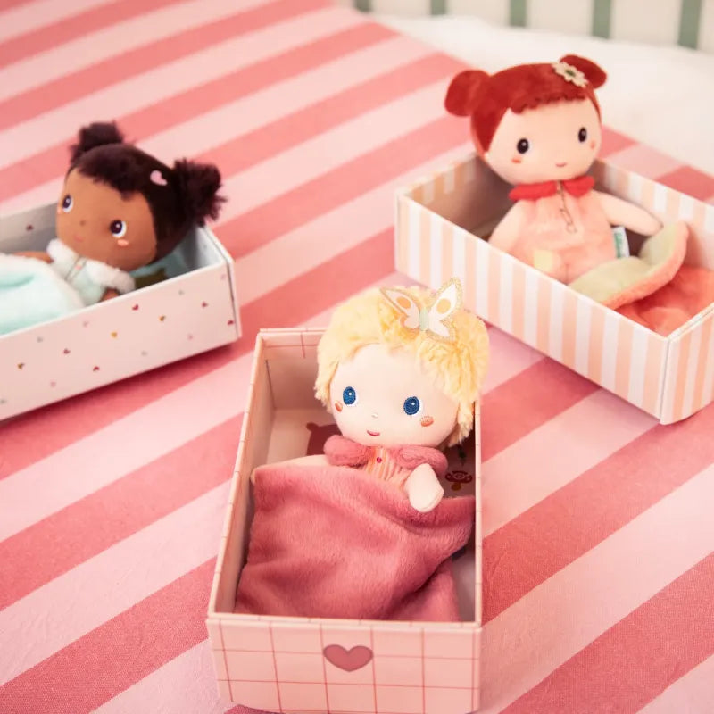 Lilliputiens kleine stoffen pop Jill 1 jr+
