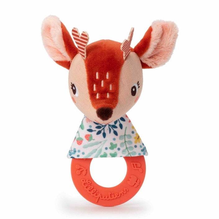 Lilliputiens rammelaar + bijtring Stella 3 m+