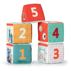 Lilliputiens stapelblokken boerderij 1+