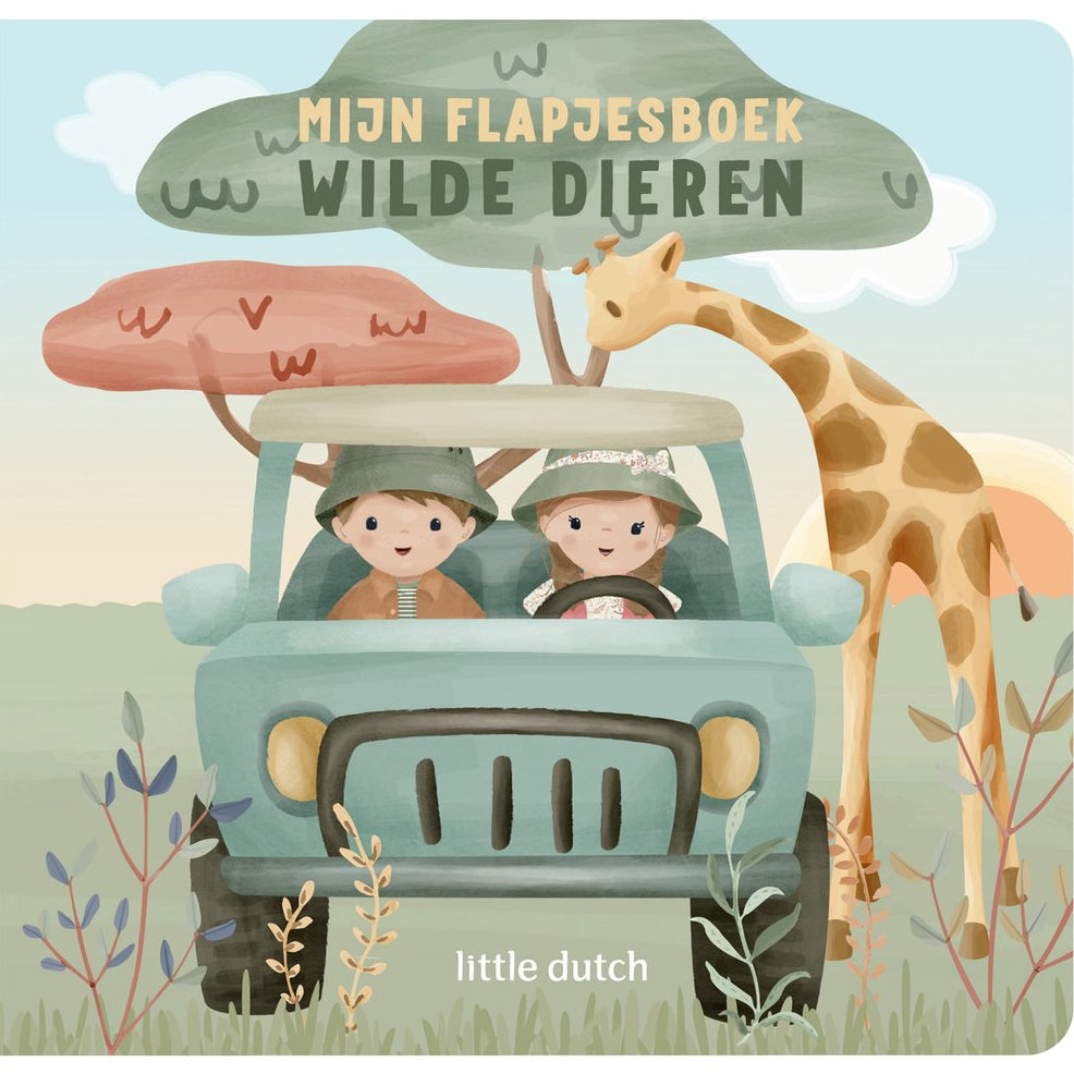 Little Dutch mijn flapjesboek wilde dieren 1 jr+